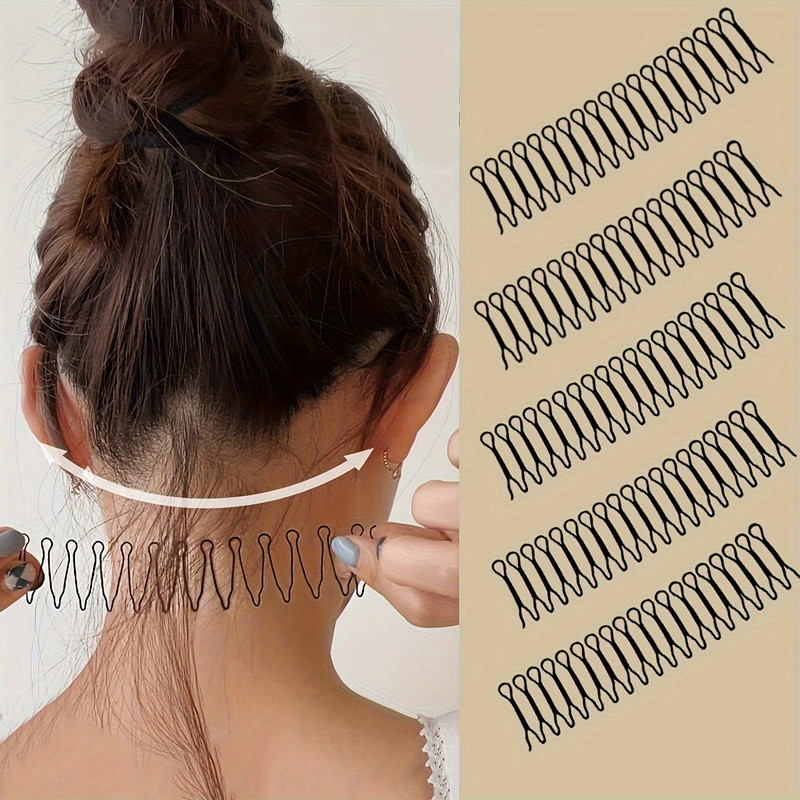 5pcs Wave Hair Trimming Fork Comb Tool