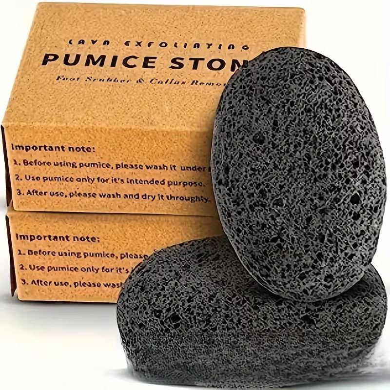 Natural Lava Stone Foot Scrub – Exfoliating Foot & Hand Tool