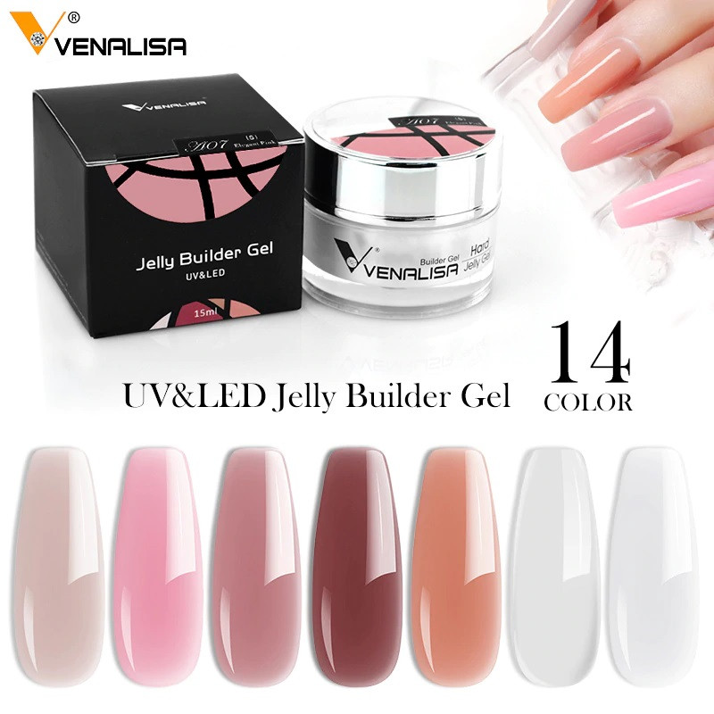 Venalisa Camouflage Nail Extension Jelly Gel 15 ml