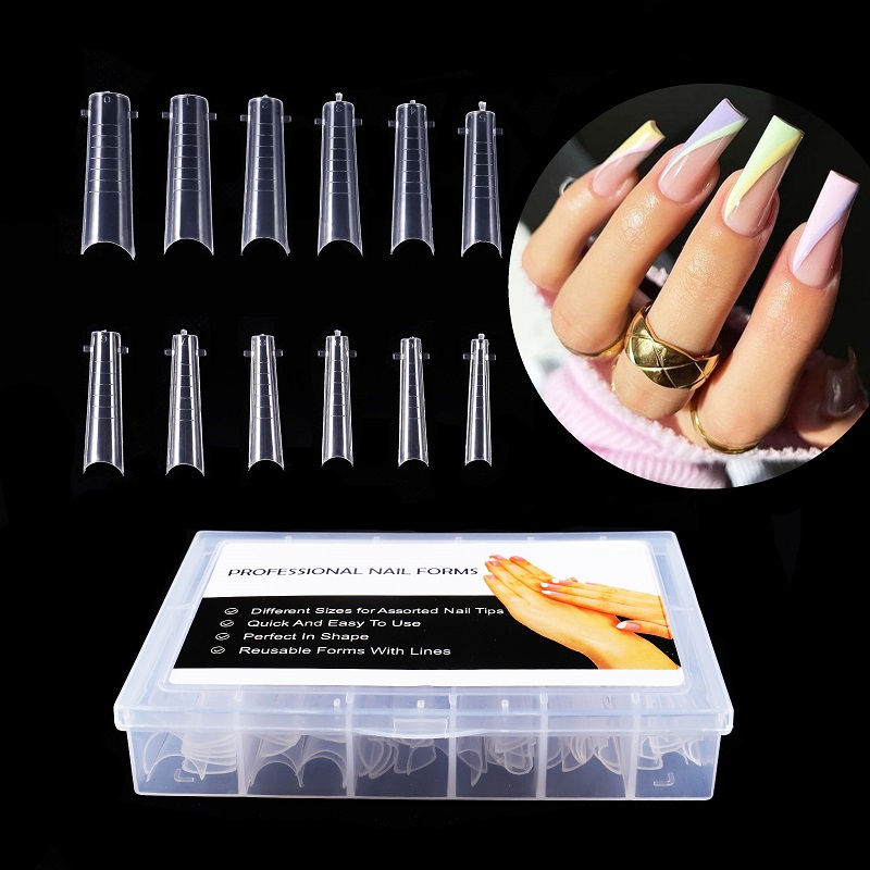 MIA Secret Nails Assorted Stilleto Natural Nails Tips by Number (1-10) -  Nail Extravanganza