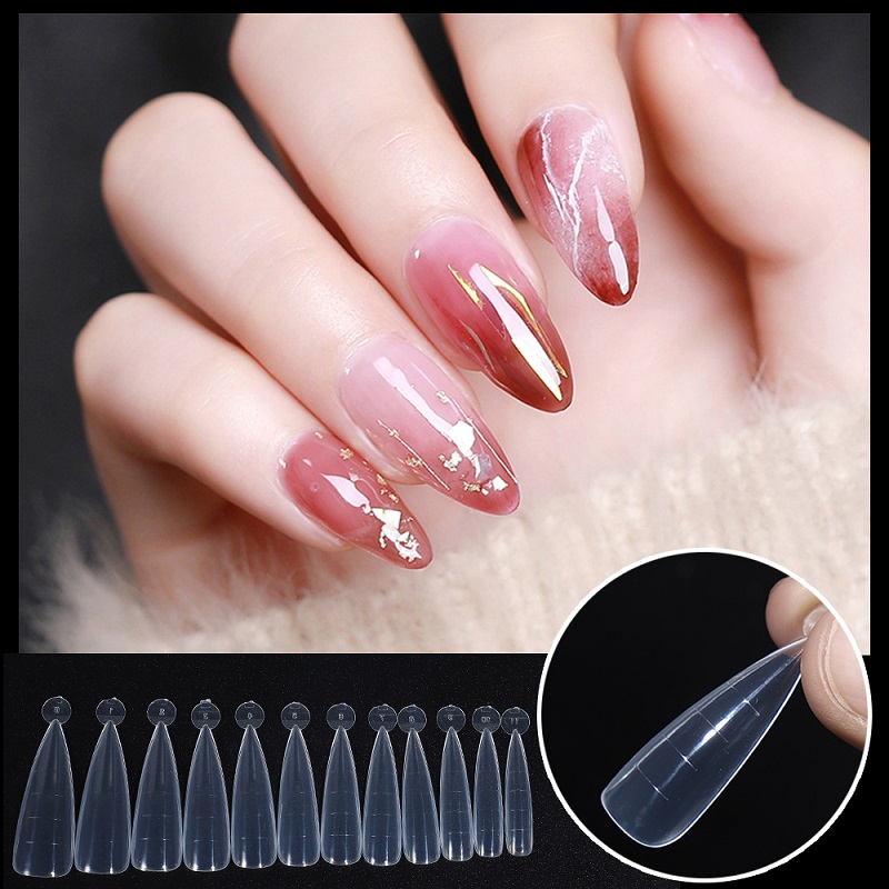 Stiletto Dual Forms False Nail Tips (N11006)