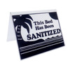 Sanitized Acrylic Bed Sign Black