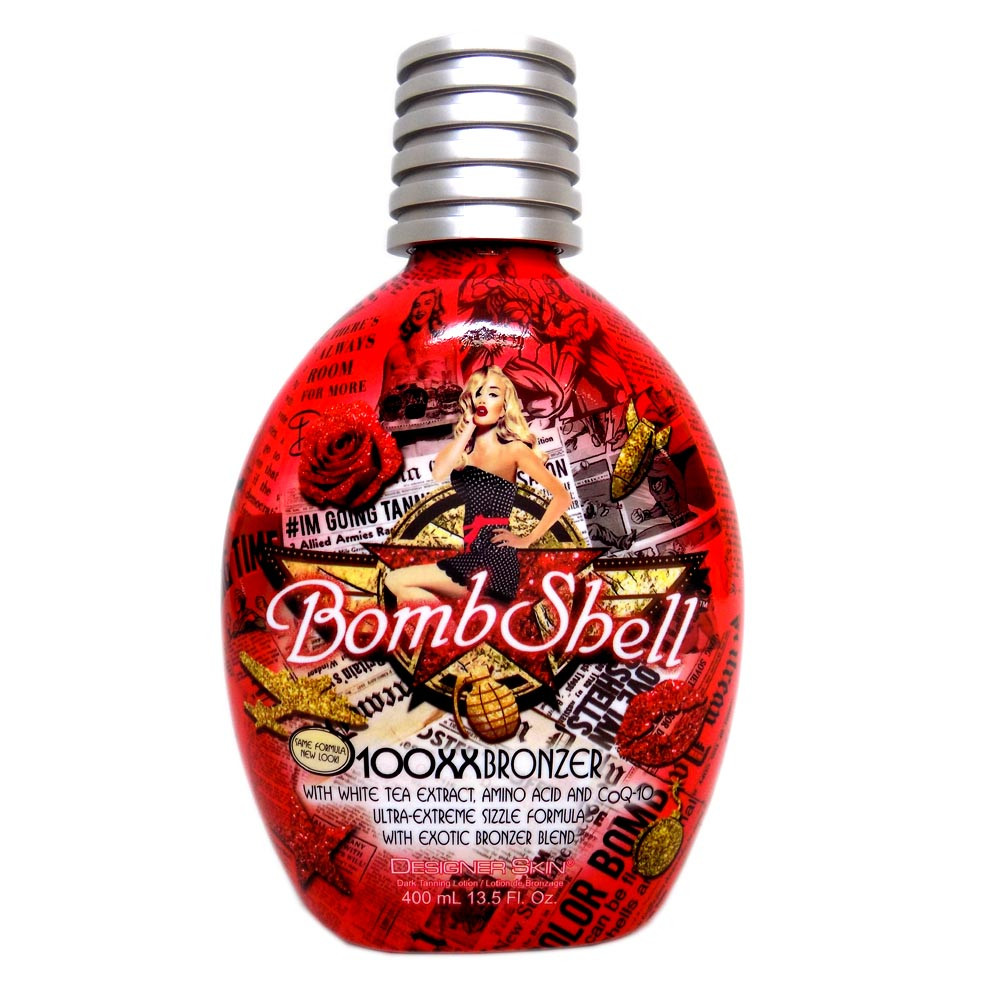 Designer Skin BOMBSHELL 100XX Ultra Extreme Sizzle Formula with