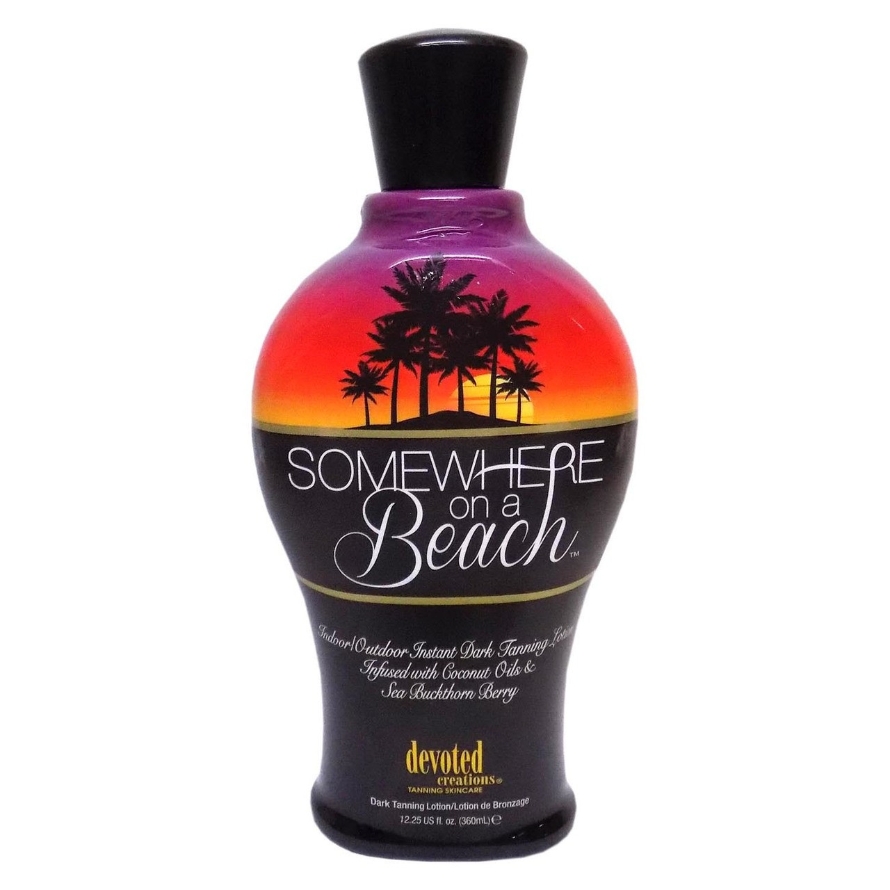 Devoted Creation SOMEWHERE ON A BEACH Instant Dark Lotion - 12.25 oz.