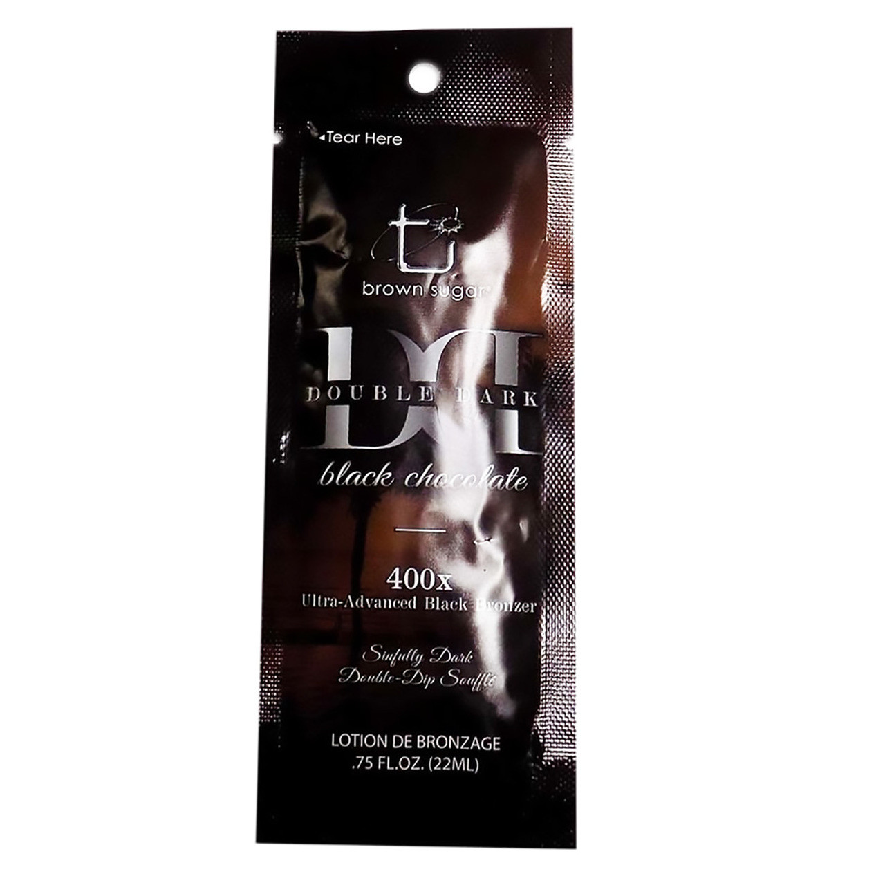 Brown Sugar DOUBLE DARK BLACK CHOCOLATE 400x Black Bronzer - .75