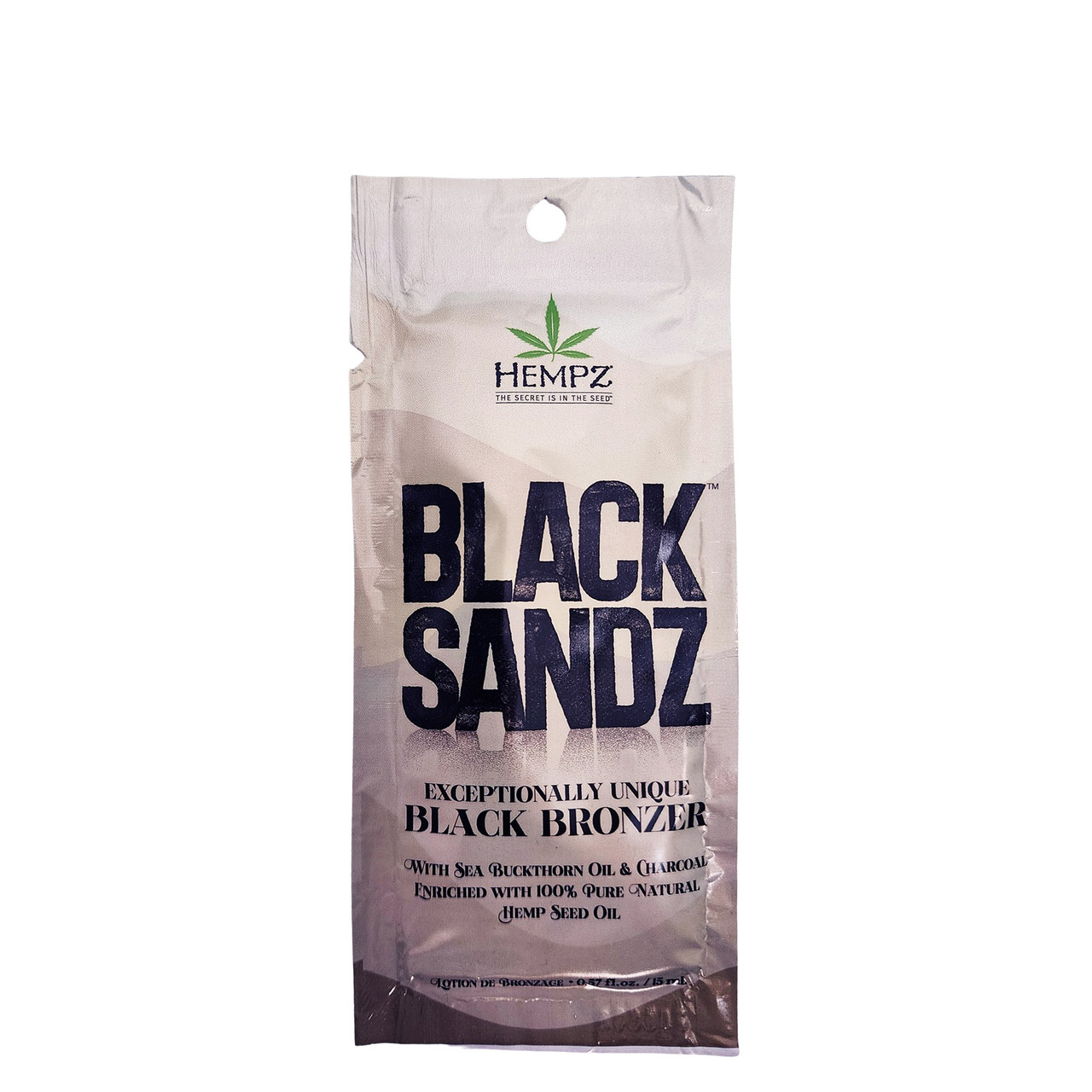 Hempz Black Sandz Exceptionally Unique Black Bronzer- .57 oz. Packet 