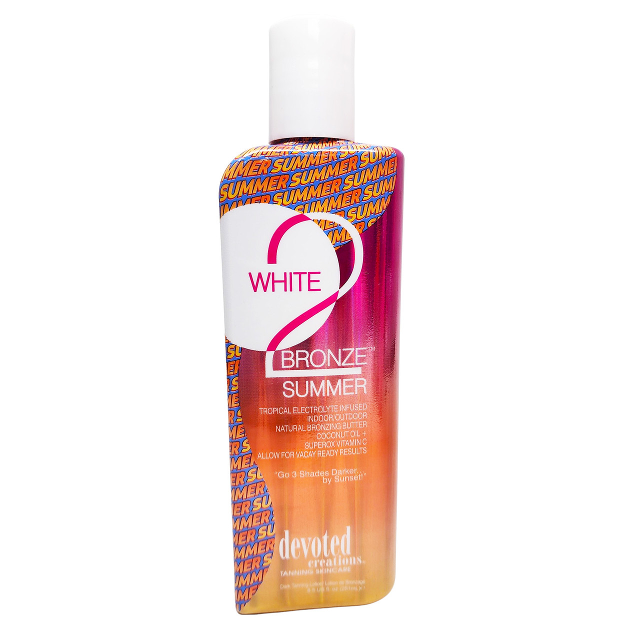 WHITESIFメラノクリスタルlotion&&essence2点set Devoted Creations White 2 Bronze Summer 8.5oz