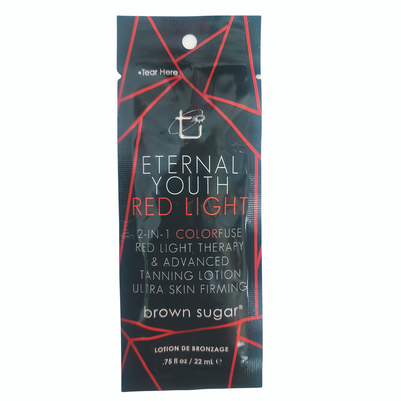 Brown Sugar Eternal Youth Red Light Advanced Tanning Lotion - .75 oz. Packet 