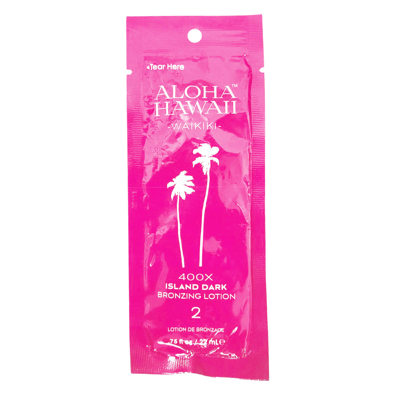 Tan Inc. Aloha Hawaii Waikiki 400X Bronzer- .75 oz. Packet