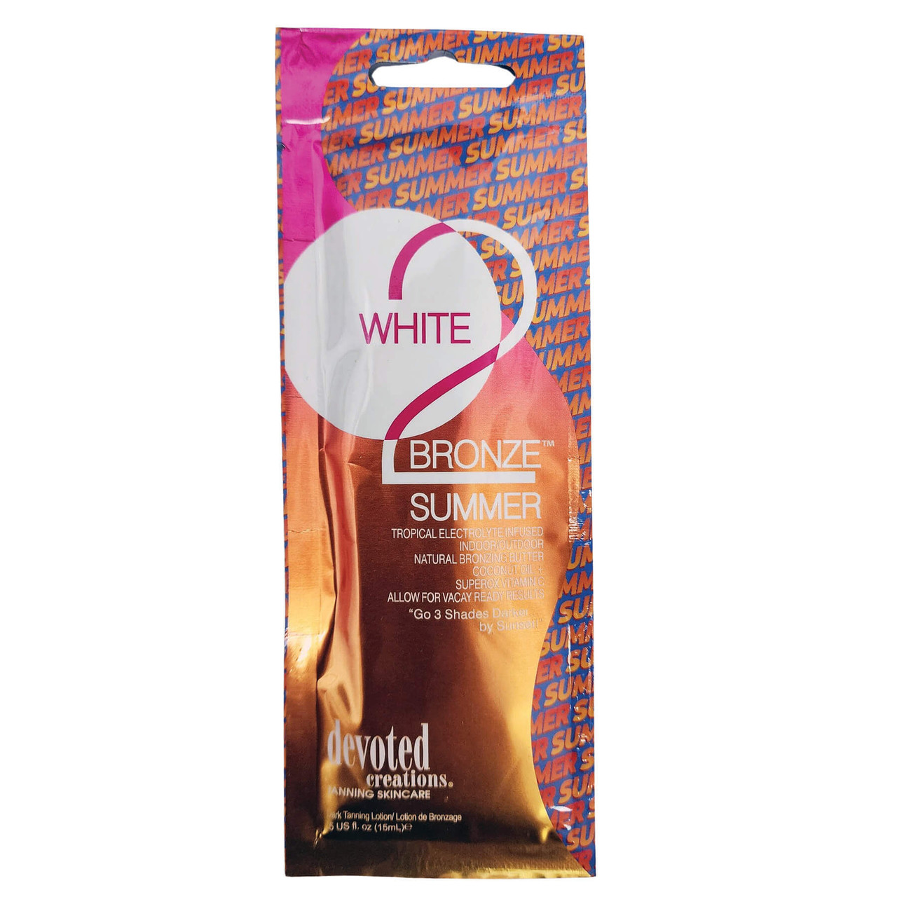 Devoted Creations White 2 Bronze Summer - .50 oz. Packet