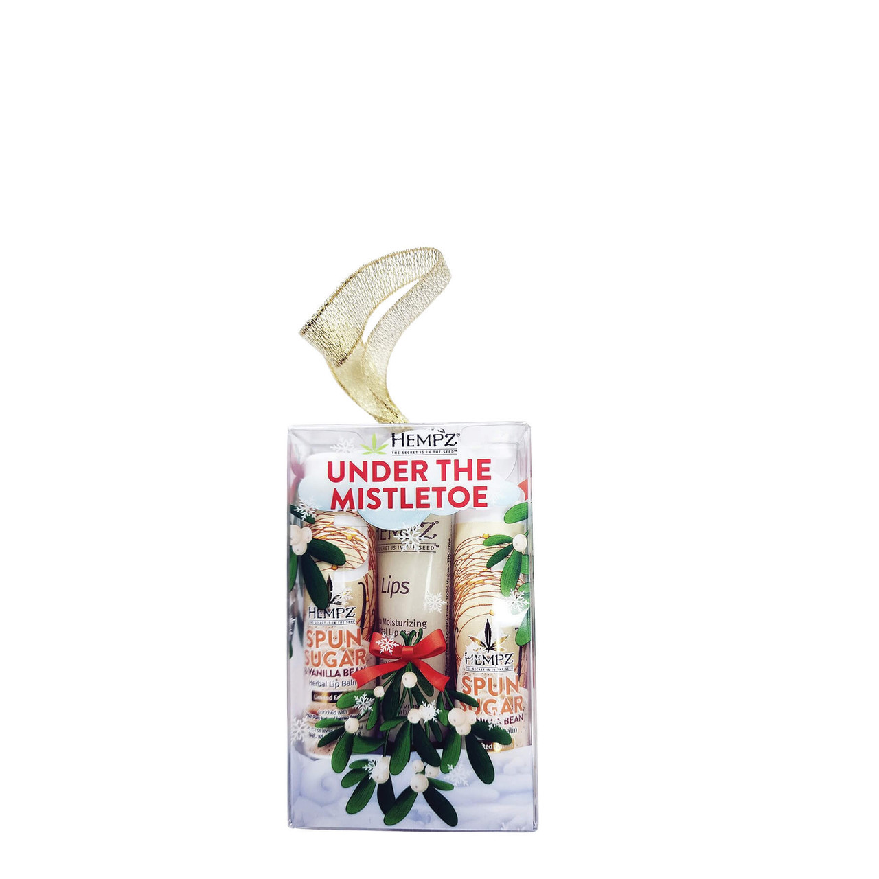 Hempz Holiday Under The Mistletoe 3pc Lip Balm Gift Set