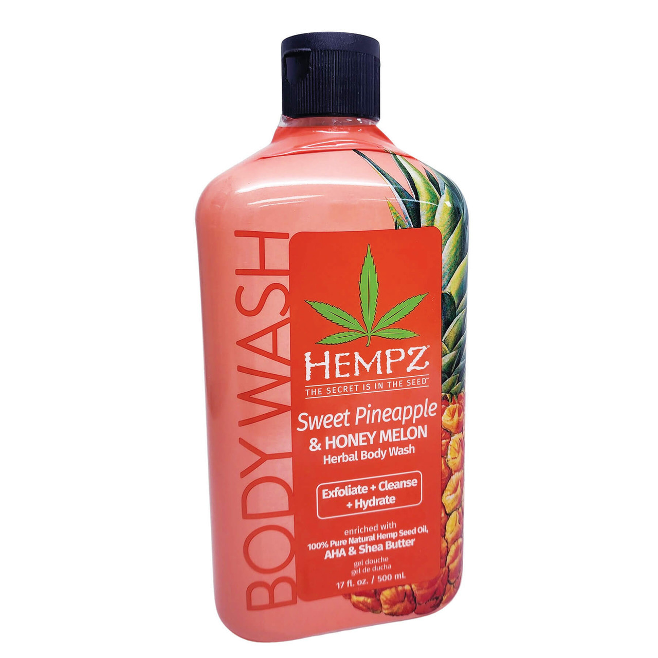 Hempz Sweet Pineapple & Honey Melon Herbal Body Wash 17oz