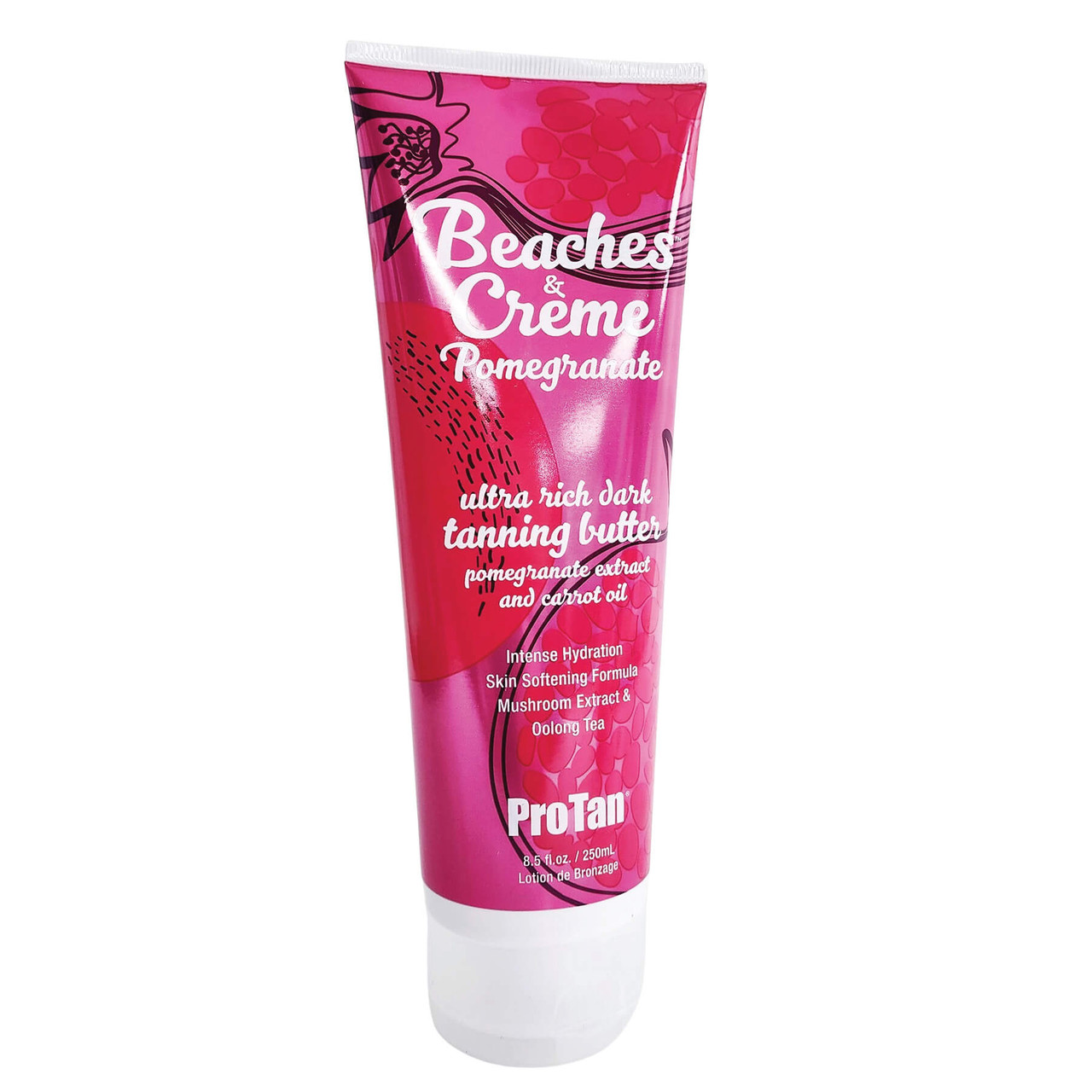 Pro Tan Beaches & Crème Pomegranate Ultra Rich Dark Tanning Butter - 8.5 oz.