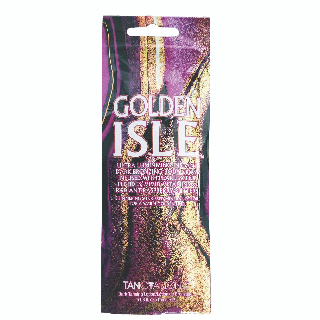Tanovations Golden Isle Ultra Luminizing Instant Dark Bronzing Body Gloss-PACKET
