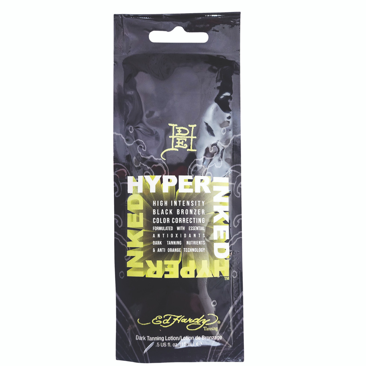 Ed Hardy Hyper Inked High Intensity Black Bronzer-PACKET