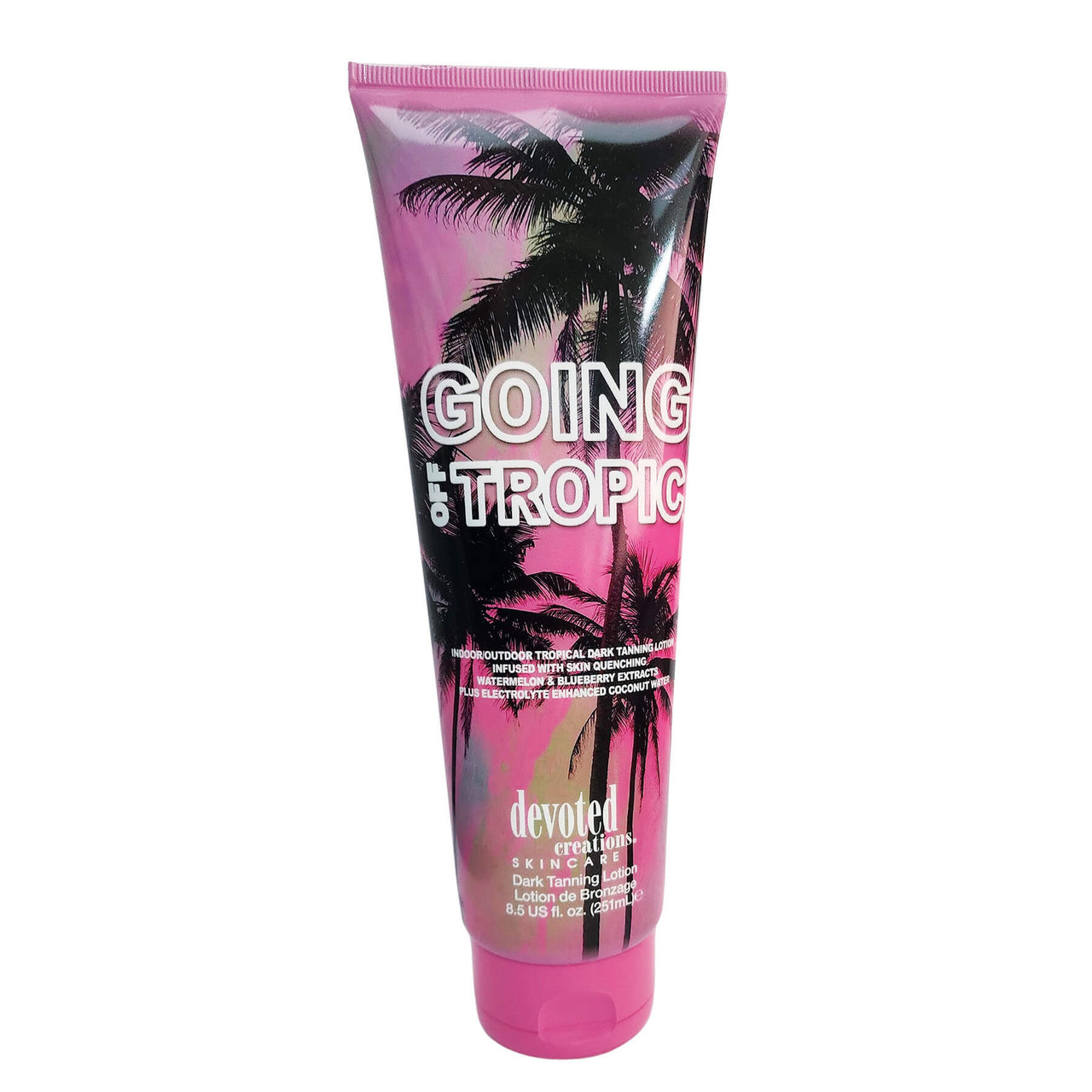 Devoted Creations Going Off Tropic Dark Tanning Lotion - 8.5 oz.
