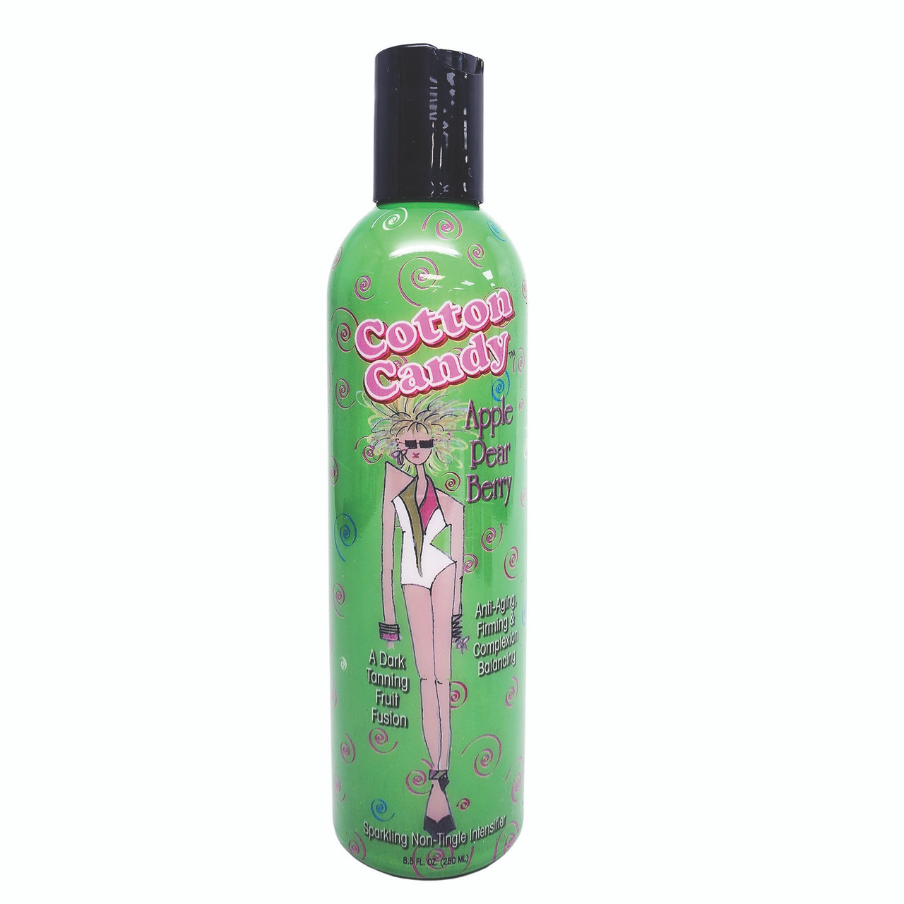 Cotton candy Apple Pear Berry UV Amplifying Tanning Lotion - 8.5 oz.