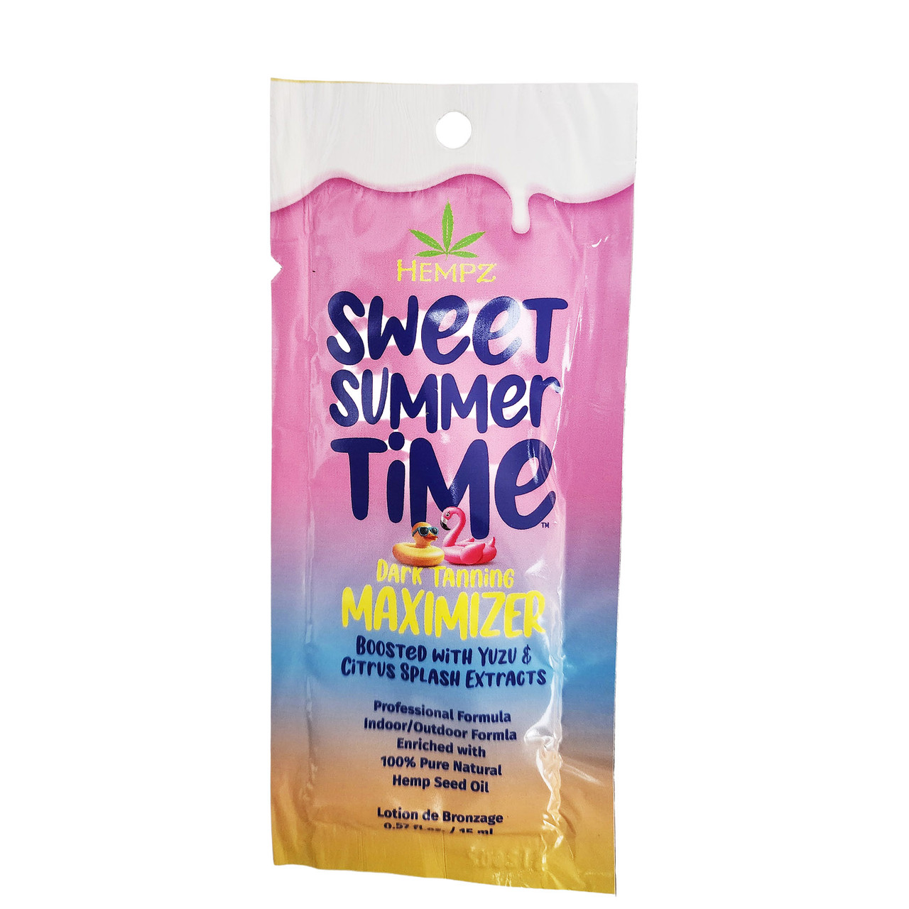 Hempz Sweet Summer Time Dark Tanning Maximizer  - .57 oz. Packet