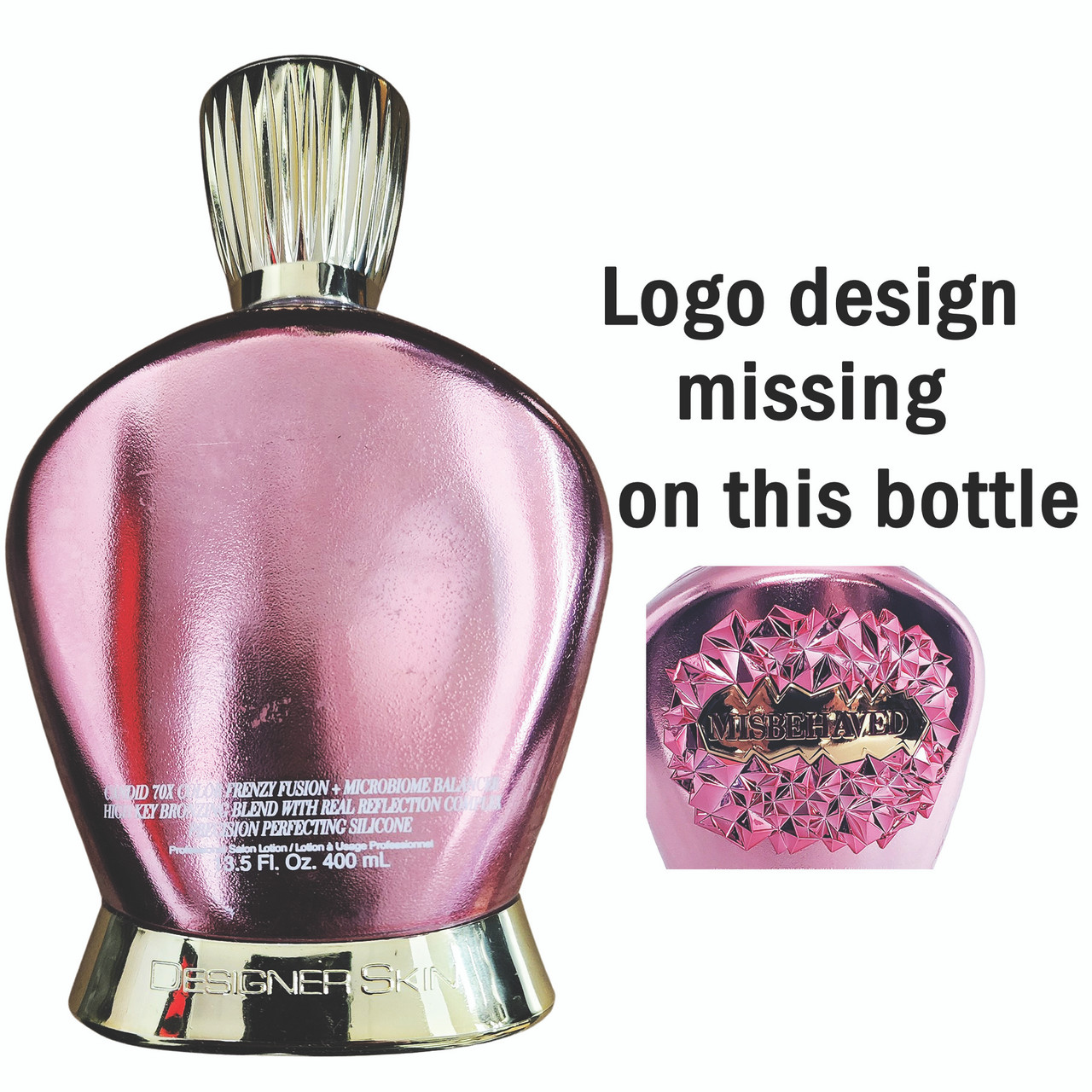 Scratch And Dent -  Designer Skin Misbehaved  70X Color Frenzy Fusion - 13.5 oz