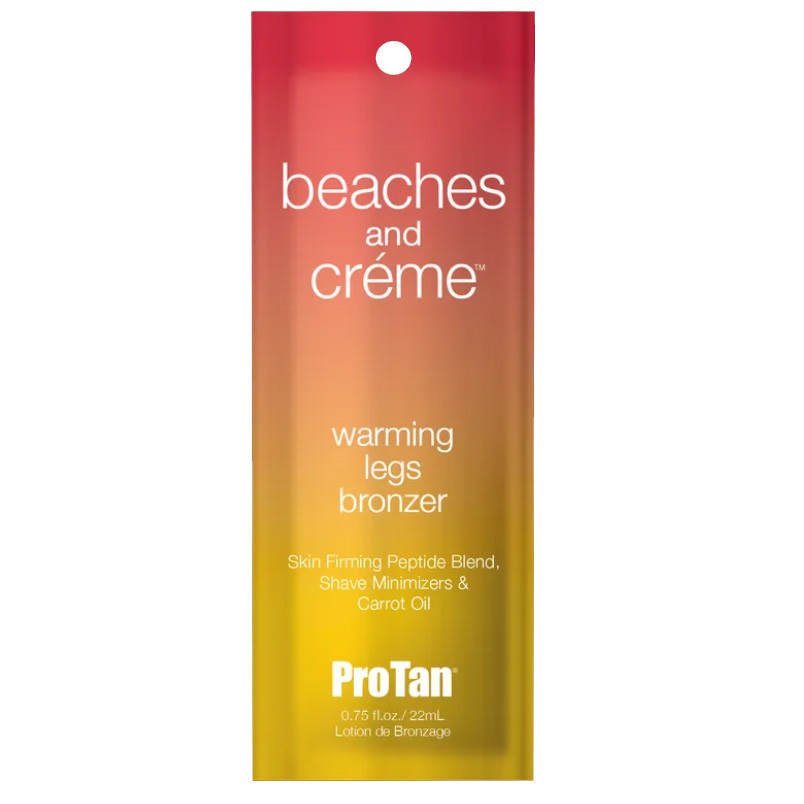 Pro Tan Beaches and Creme Warming Legs Bronzer - .75 oz. Packet
