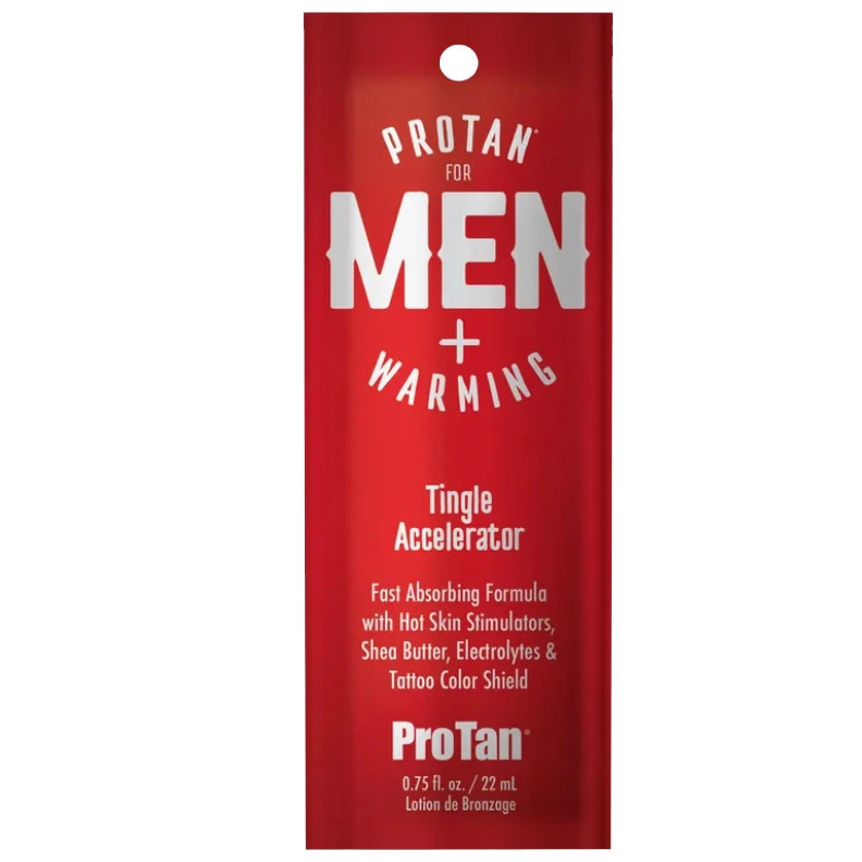 Pro Tan for Men + Warming Tingle Accelerator - .75 oz