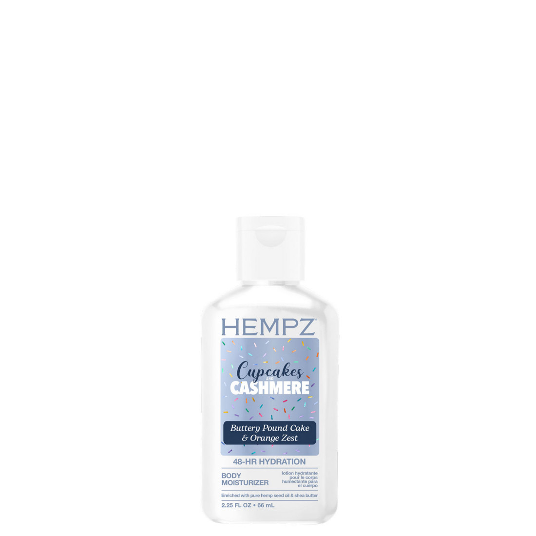 Hempz Cupcakes and Cashmere Body Moisturizer 2.25oz Mini