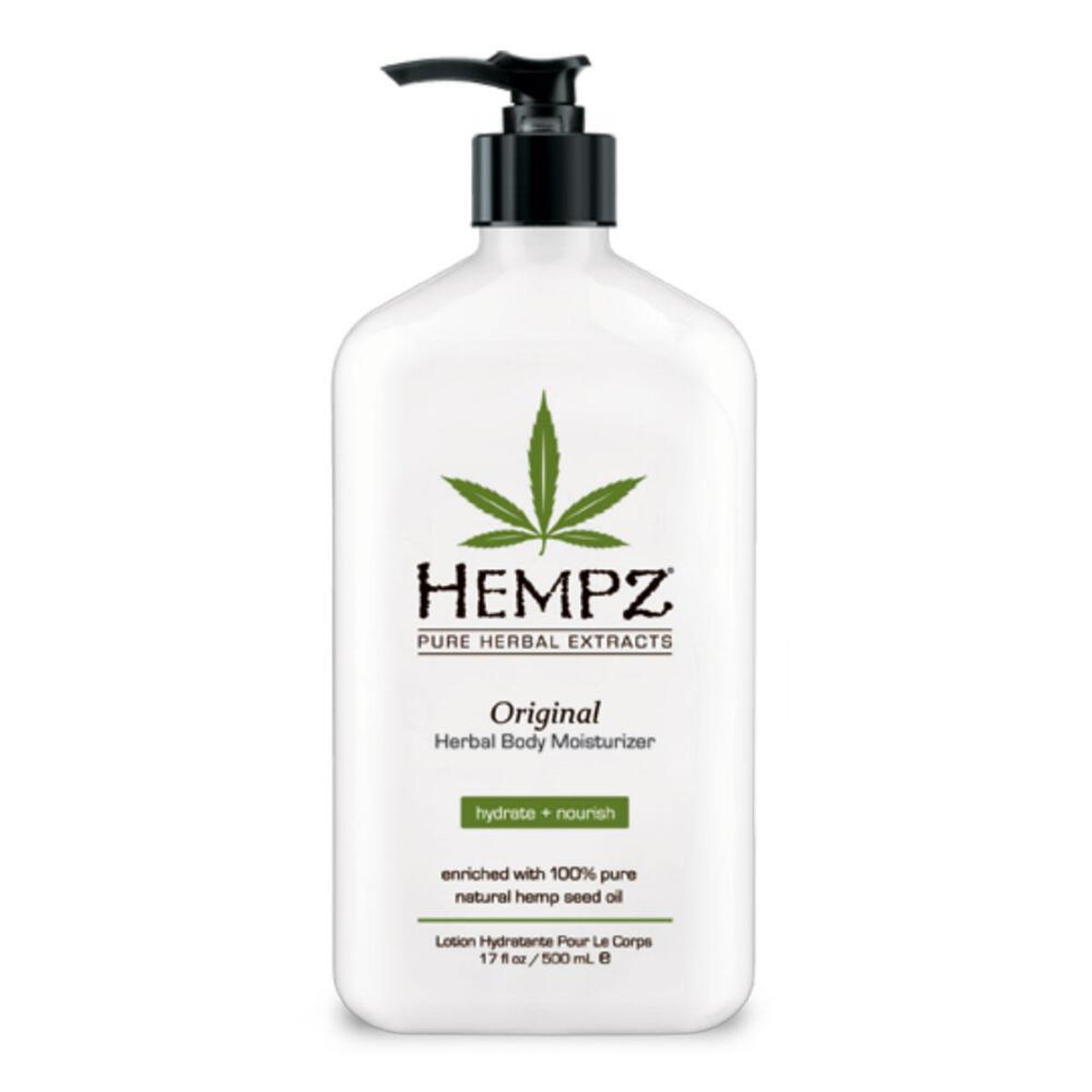 Hempz Original Herbal Moisturizer Lotion 17 oz.