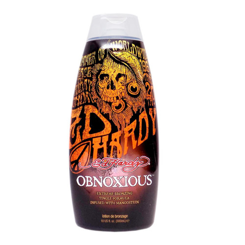 Ed Hardy OBNOXIOUS Extreme Bronzing Tingle Formula - 10 oz.