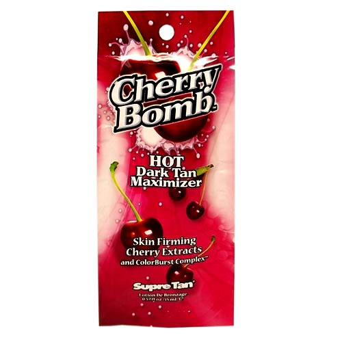 Supre CHERRY BOMB Hot Dark Tanning Accelerator - .57 oz. Pkt