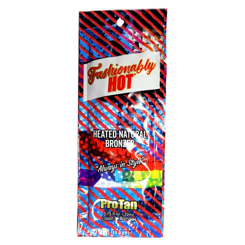 Pro Tan FASHIONABLY HOT Heated Natural Bronzer - .75 oz. Packet