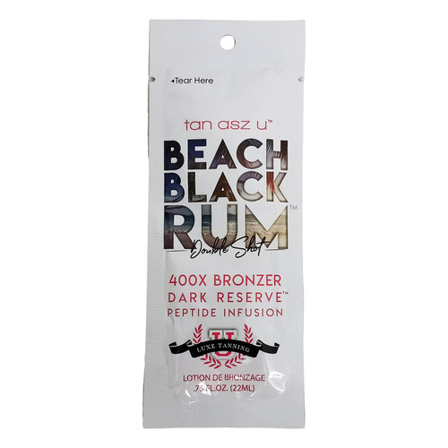 Tan Asz U Beach Black Rum 400X - .75 oz. Packet