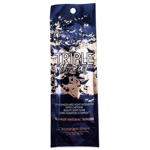 Designer Skin Faux Natural Triple Threat Dark Tanning Intensifier - .5 oz. - Packet