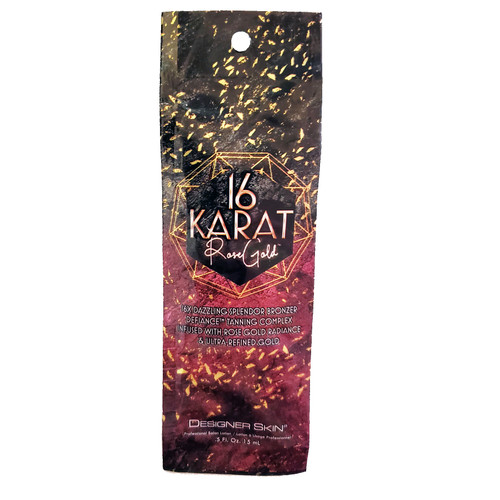 Designer Skin 16 Karat Rose Gold 16X Dazzling Splendor Bronzer - .5 oz. - Packet
