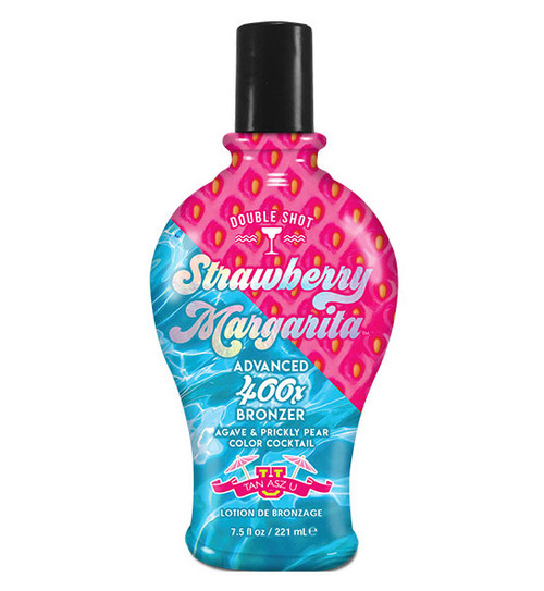 Tan Asz U Double Shot Strawberry Margarita 400X 13.5oz