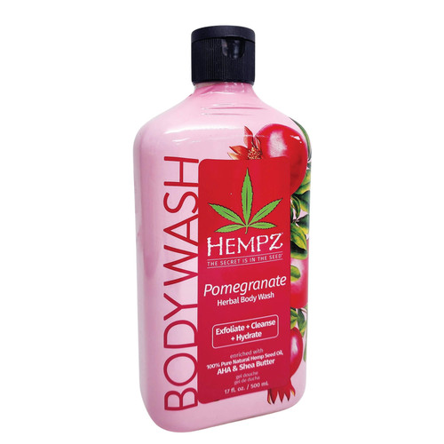 Hempz Pomegranate Herbal Body Wash 17oz