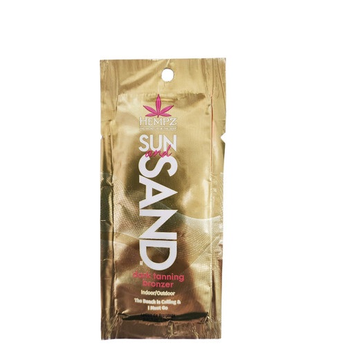 Hempz Sun & Sand Dark Tanning Bronzer - .57 oz. Packet