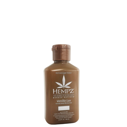 Hempz Vanilla Lux Moisturizer  2.25oz Mini