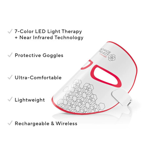 Mirabella Phototherapy 7-Color LED Facial Mask With Near Infrared Mirabella Phototherapy 7-Color LED Facial Mask With Near Infrared