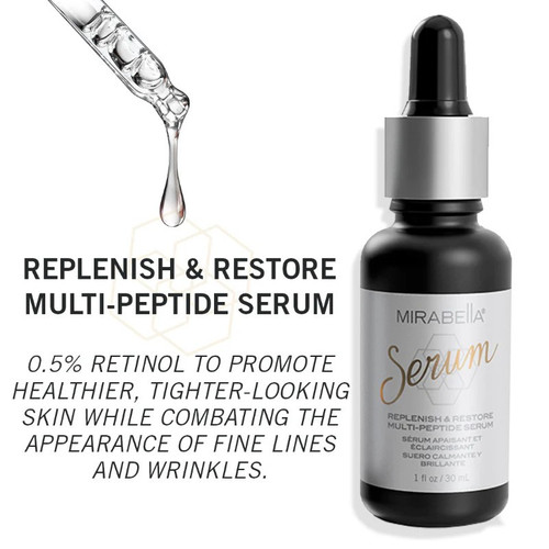 Mirabella Replenish & Restore Multi-Peptide Face Serum