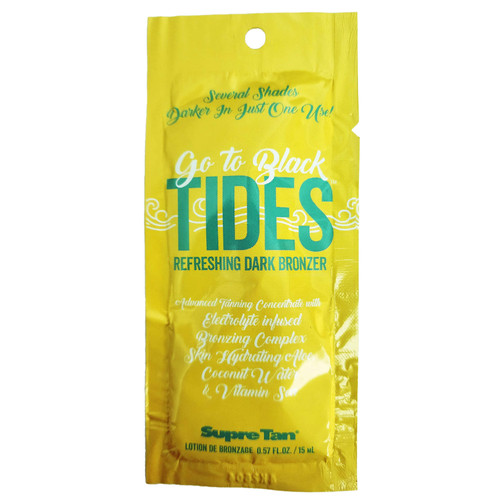 Supre Go to Black Tides Refreshing Dark Bronzer - .57 oz. Packet