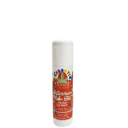 Hempz Buttercream Cake Bite Herbal Lip Balm Limited Edition .5 oz. Hempz Buttercream Cake Bite Herbal Lip Balm Limited Edition .5 oz.