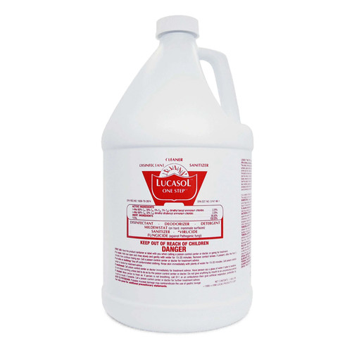 Lucasol One-Step Hospital-Grade Disinfectant Bed Cleaner - Gallon Lucasol One-Step Hospital-Grade Disinfectant Bed Cleaner - Gallon