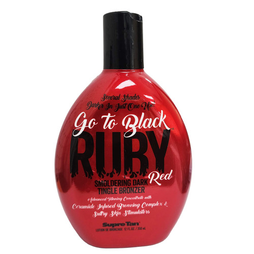 Supre Go To Black Ruby Red Smoldering Dark Tingle Bronzer- 12 oz. Supre Go To Black Ruby Red Smoldering Dark Tingle Bronzer- 12 oz.