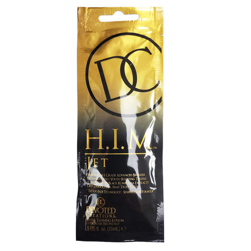 Devoted Creations H.I.M. Jet Performance Grade Advanced Bronzer - .50 oz. Packet Devoted Creations H.I.M. Jet Performance Grade Advanced Bronzer - .50 oz. Packet
