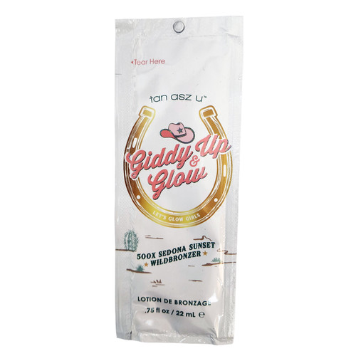 Tan Asz U Giddy Up & Glow 500X Sedona Sunset Wildbronzer  - .75 oz. Packet Tan Asz U Giddy Up & Glow 500X Sedona Sunset Wildbronzer  - .75 oz. Packet
