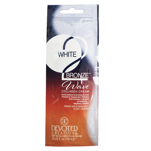 Devoted Creations White 2 Bronze Wave Dry-Touch Collagen Infused Enhancer - .50 oz. Packet Devoted Creations White 2 Bronze Wave Dry-Touch Collagen Infused Enhancer - .50 oz. Packet