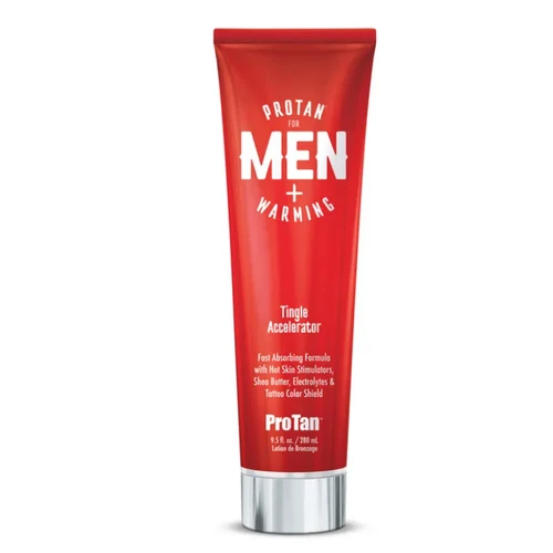 Pro Tan for Men + Warming Tingle Accelerator 9.5oz 