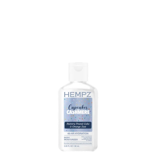Hempz Cupcakes and Cashmere Body Moisturizer 2.25oz Mini