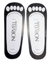 Norvell Disposable Cardboard Sunless Sticky Feet