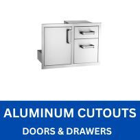 Aluminum Doors & Drawers Cutouts